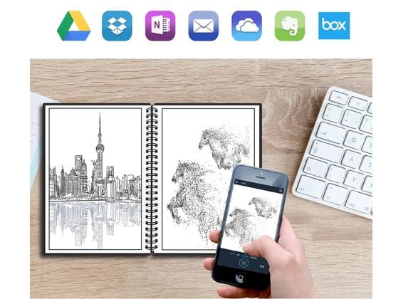 دفتر ذكي قابل للإعادة الإستخدام